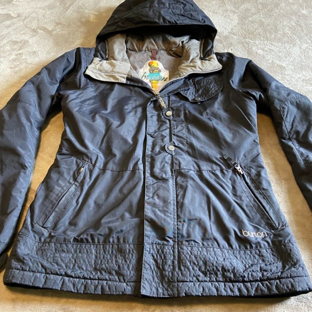 Burton Women's Winter Jacket Cool Flavors Black Medium Ski Snowboard